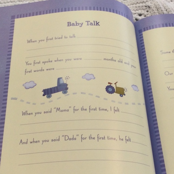 A Baby’s Book. The First Five Years. With hand crocheted receiving blanket. - Picture 4 of 9